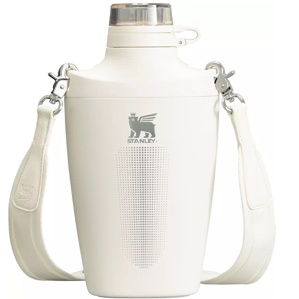STANLEY NWT cross bottle -cream -23oz -wearable insulated hydration